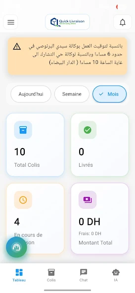 Livraison au Maroc